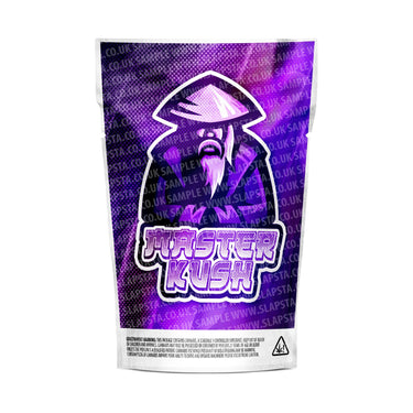 Master Kush Mylar Pouches Pre - Labeled - 3.5g (1/8oz)