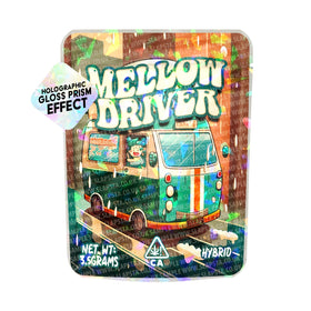 Mellow Driver SFX Mylar Pouches Pre-Labeled