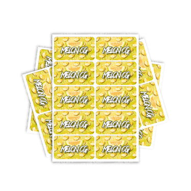 Melon OG Rectangle / Pre - Roll Labels - Pre - Roll (10.16cm x 6.7cm)
