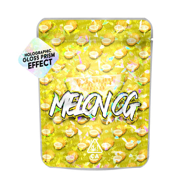 Melon OG SFX Mylar Pouches Pre - Labeled - 3.5g (1/8oz)
