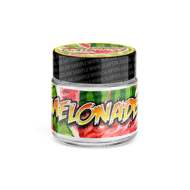 Melonade Glass Jars Pre - Labeled - 3.5grams (1/8oz)