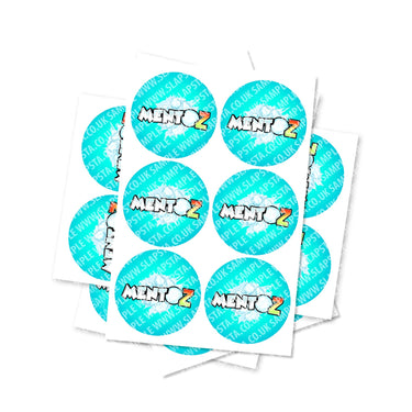 Mentoz Circular Stickers - 2.5cm