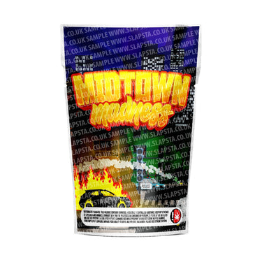 Midtown Madness Mylar Pouches Pre-Labeled - 3.5g (1/8oz) / No / 16pcs