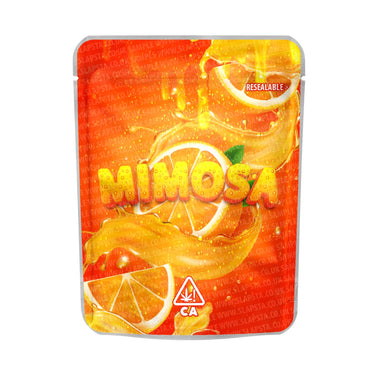 Mimosa Mylar Pouches Pre - Labeled - 3.5g (1/8oz)