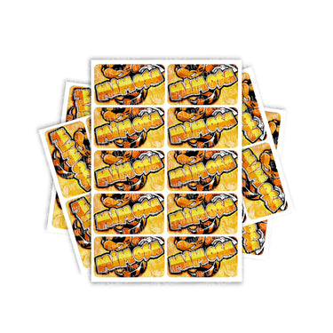 Mimosa Rectangle / Pre-Roll Labels - Pre-Roll (10.16cm x 6.7cm) / 10