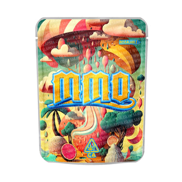 MMO Mylar Pouches Pre - Labeled - 3.5g (1/8oz)