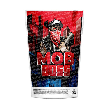 Mobb Boss Mylar Pouches Pre-Labeled - 3.5g (1/8oz) / No / 16pcs