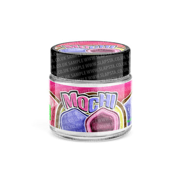 Mochi Glass Jars Pre - Labeled - 3.5grams (1/8oz)