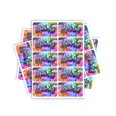Mochi Lato Rectangle / Pre - Roll Labels - Pre - Roll (10.16cm x 6.7cm)