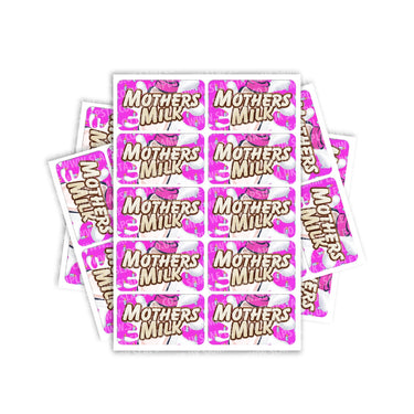 Mothers Milk Rectangle / Pre - Roll Labels - Pre - Roll (10.16cm x 6.7cm)