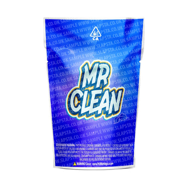 Mr Clean Mylar Pouches Pre-Labeled - 3.5g (1/8oz) / No / 16pcs