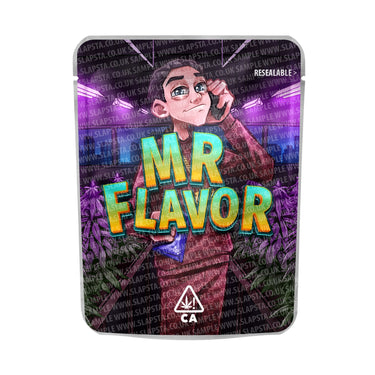 Mr Flavour Mylar Pouches Pre - Labeled - 3.5g (1/8oz)