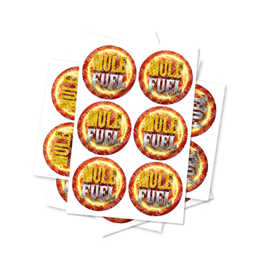 Mule Fuel Circular Stickers - 2.5cm