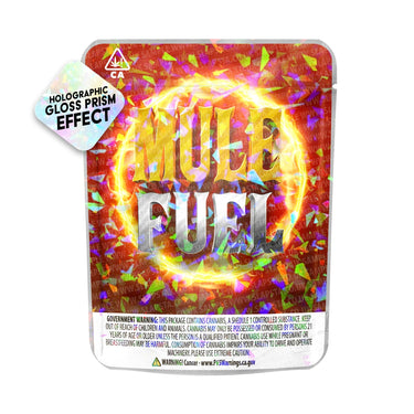Mule Fuel SFX Mylar Pouches Pre-Labeled - 3.5g (1/8oz) / No / 16pcs