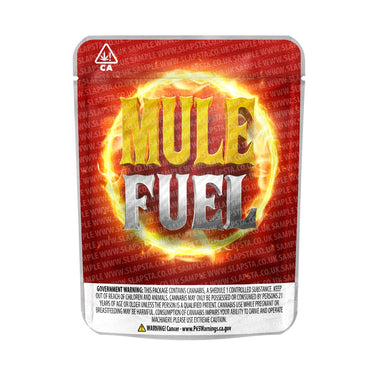 Mule Fuel Mylar Pouches Pre-Labeled - 3.5g (1/8oz) / No / 16pcs