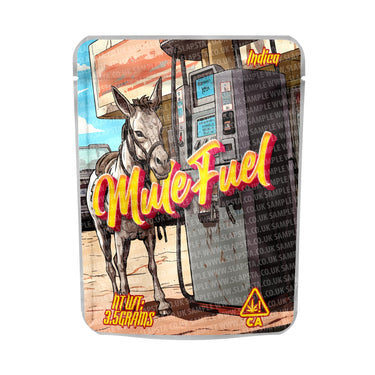 Mule Fule Mylar Pouches Pre - Labeled - 3.5g (1/8oz)
