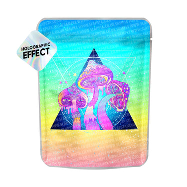 Mushrooms SFX Mylar Pouches Pre-Labeled - 3.5g (1/8oz) / No / 16pcs