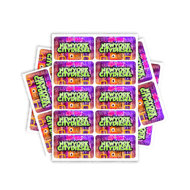 New York City Diesel Rectangle / Pre - Roll Labels - Pre - Roll (10.16cm x 6.7cm)