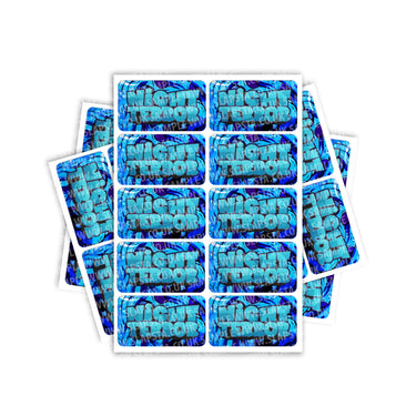 Night Terror Rectangle / Pre-Roll Labels - Pre-Roll (10.16cm x 6.7cm) / 10