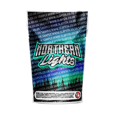 Northern Lights Mylar Pouches Pre-Labeled - 3.5g (1/8oz) / No / 16pcs