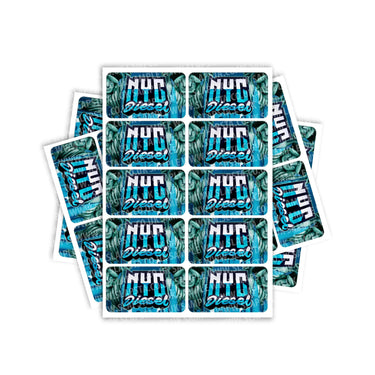 NYC Diesel Rectangle / Pre - Roll Labels - Pre - Roll (10.16cm x 6.7cm)