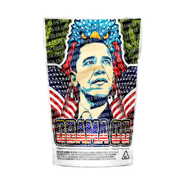 Obama OG Mylar Pouches Pre-Labeled - 3.5g (1/8oz) / No / 16pcs