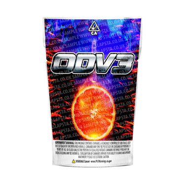 ODV3 Mylar Pouches Pre-Labeled - SLAPSTA
