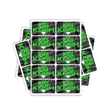 OG Kush Rectangle / Pre - Roll Labels - Pre - Roll (10.16cm x 6.7cm)