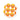 Orange Sherbet Circular Stickers - 2.5cm
