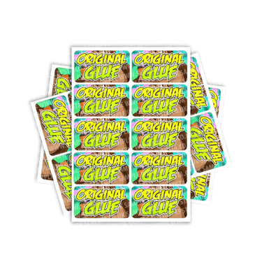 Original Glue Rectangle / Pre - Roll Labels - Pre - Roll (10.16cm x 6.7cm)