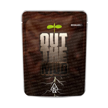 Out The Mud Mylar Pouches Pre - Labeled - 3.5g (1/8oz)