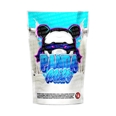 Panda Milk Mylar Pouches Pre-Labeled - 3.5g (1/8oz) / No / 16pcs
