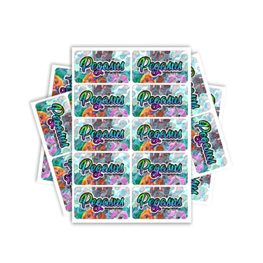Pegasus Rectangle / Pre-Roll Labels - Pre-Roll (10.16cm x 6.7cm) / 10