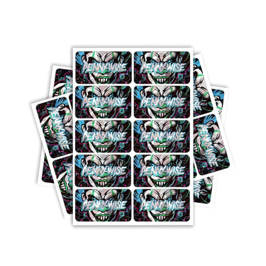 Pennywise Rectangle / Pre-Roll Labels - Pre-Roll (10.16cm x 6.7cm) / 10