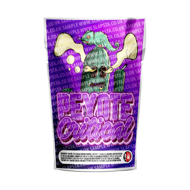 Peyote Critical Mylar Pouches Pre - Labeled - 3.5g (1/8oz)
