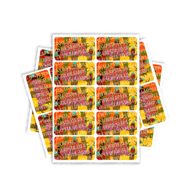 Peyote Critical Rectangle / Pre - Roll Labels - Pre - Roll (10.16cm x 6.7cm)