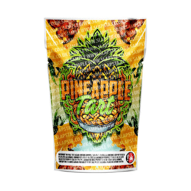 Pineapple Tart Mylar Pouches Pre-Labeled - 3.5g (1/8oz) / No / 16pcs