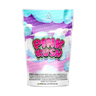 Pink Kush Mylar Pouches Pre - Labeled - 3.5g (1/8oz)