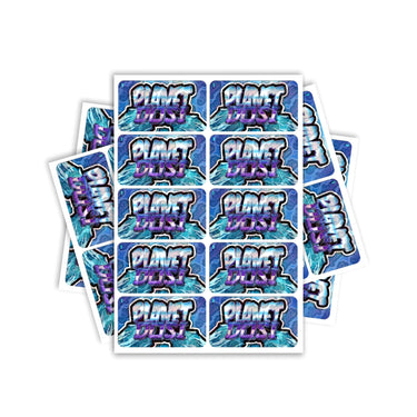 Planet Dosi Rectangle / Pre-Roll Labels - Pre-Roll (10.16cm x 6.7cm) / 10