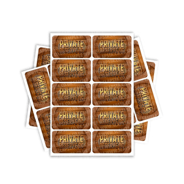 Private Reserve OG Rectangle / Pre - Roll Labels - Pre - Roll (10.16cm x 6.7cm)