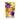 Purple Apricot Mylar Pouches Pre - Labeled - 3.5g (1/8oz)