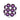 Purple Dawg Circular Stickers - 2.5cm