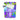 Purple Lemonade SFX Mylar Pouches Pre - Labeled - 3.5g (1/8oz)