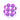 Purple Pound Cake Circular Stickers - 2.5cm