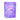 Purple Rose Mylar Pouches Pre - Labeled - 3.5g (1/8oz)