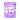 Purple Z Mylar Pouches Pre - Labeled - 3.5g (1/8oz)