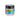 Rainbow Driver Glass Jars Pre - Labeled - 3.5grams (1/8oz)