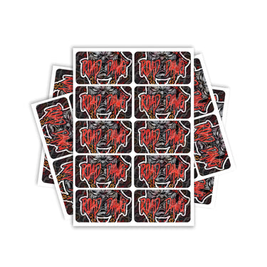 Road Dawg Rectangle / Pre-Roll Labels - Pre-Roll (10.16cm x 6.7cm) / 10