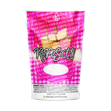 Ropescotti Mylar Pouches Pre-Labeled - 3.5g (1/8oz) / No / 16pcs
