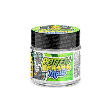 Rotten Banana Mints Glass Jars Pre - Labeled - 3.5grams (1/8oz)